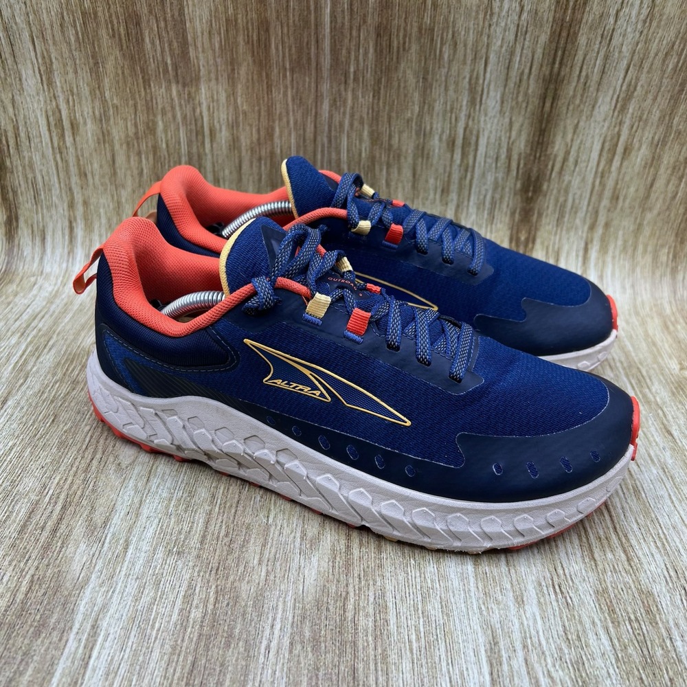 Altra Outroad 2 Women's Size 9.5 Trail‎ Running Shoes Blue Orange AL0A82CY445